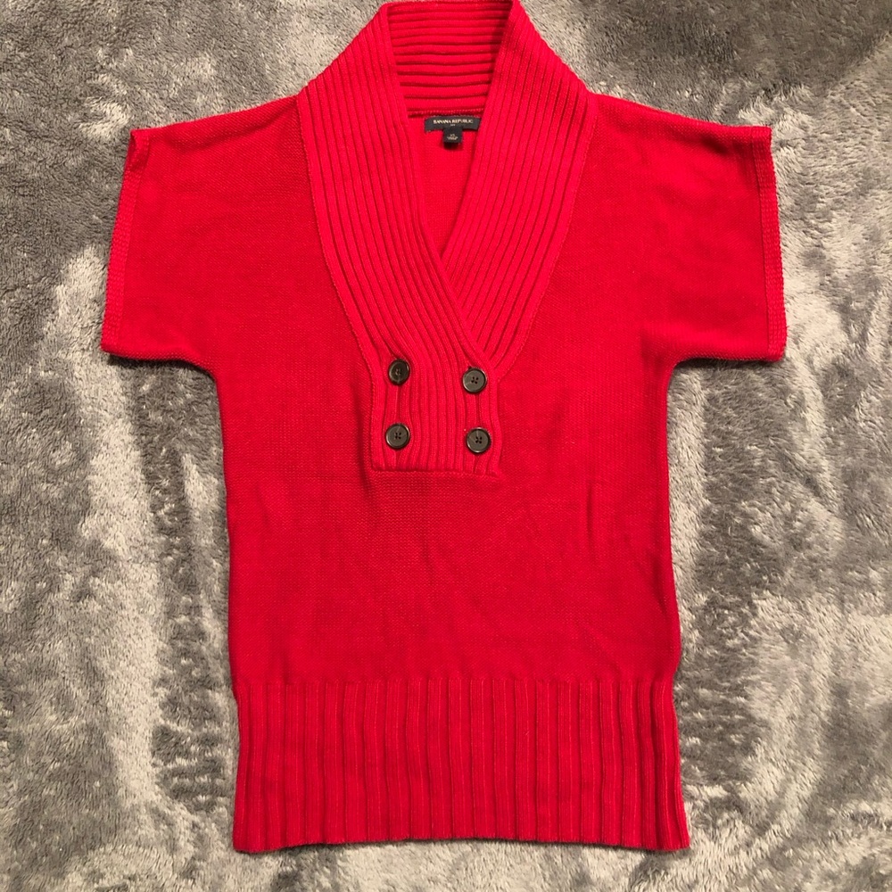 Banana Republic Short Sleeved Sweater